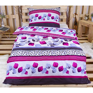 Povlečení mikrovlákno 140x200+70x90 Barevný listopad