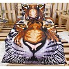 3D Povlečení 140x200+70x90 Tiger