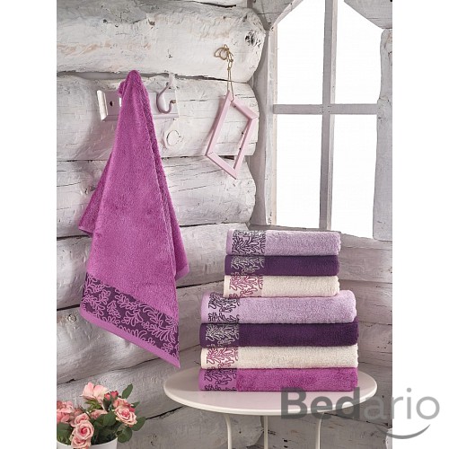Bambusový ručník Nice COLLECTION - Tmavě Fialová