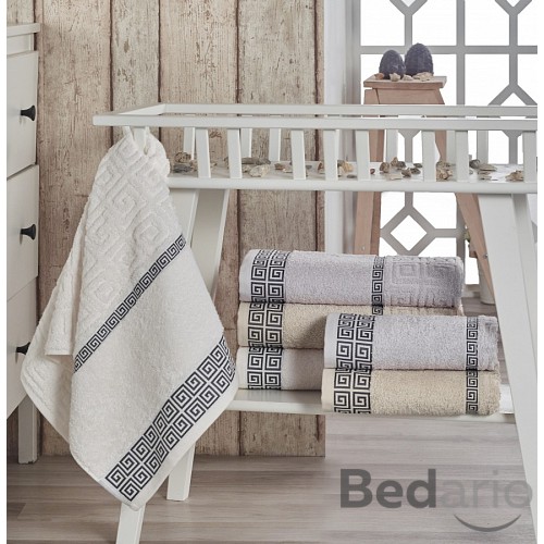 Froté osuška VICTORIA - Světle šedá