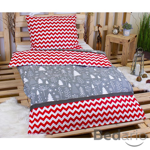 Flanelové povlečení 140x200+70x90 Christmas Mess