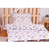 Flanelové povlečení 140x200+70x90 Flora lrain