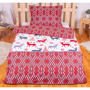 Flanelové povlečení 140x200+70x90 Winter Extra