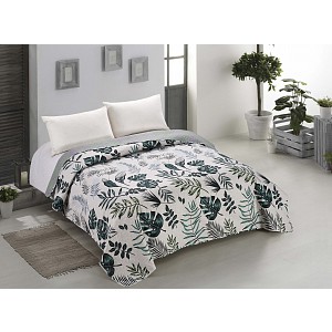 Prošívaný dekorační přehoz 240x260 Botanique