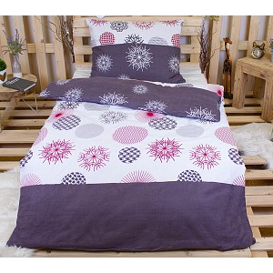 Flanelové povlečení 140x200+70x90 Flakes