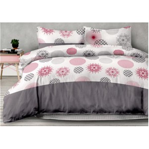 Flanelové povlečení 200x220+2x70x90 Flakes