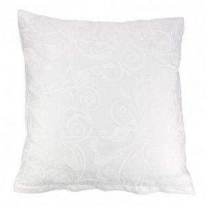 Saténový povlak na polštářek Sweta bílá 40x40