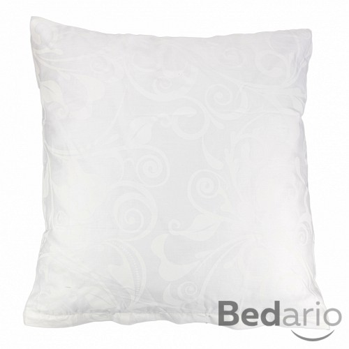 Saténový povlak na polštářek Sweta bílá 40x40