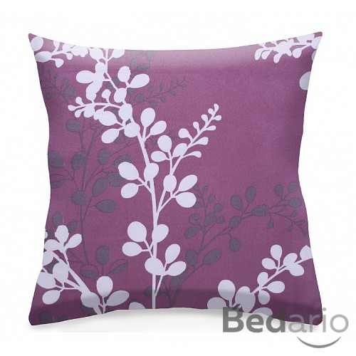 Povlak z Mikrovlákna Calluna větvička fialová 40x40