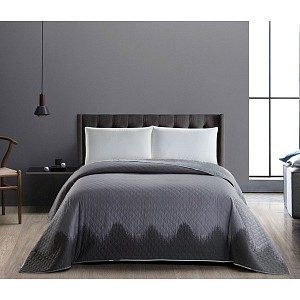 Prošívaný dekorační přehoz 240x260 Dark Forest