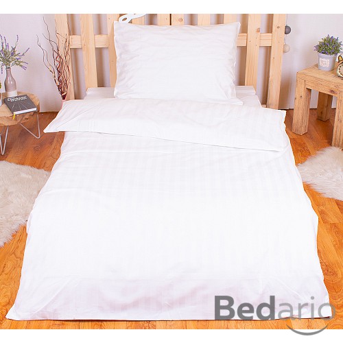 Bavlněné povlečení 140x200+70x90 Bilý Sníh