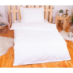 Bavlněné povlečení 140x200+70x90 Bilý Sníh