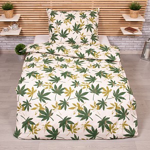 Povlečení z mikrovlákna Economy 140x200+70x90 Aromatica