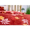 Mikroplyšové povlečení Premium 140x200+70x90 Padající listí