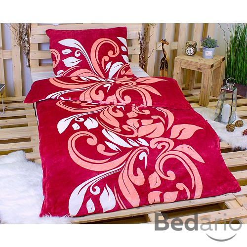 Mikroplyšové povlečení Premium 140x200+70x90 Mali II