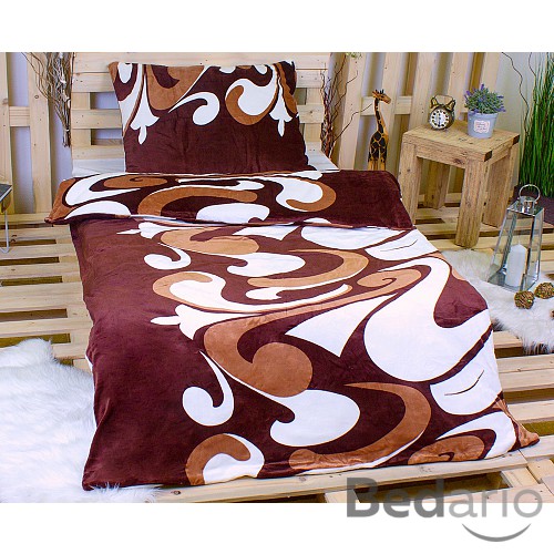 Mikroplyšové povlečení Premium 140x200+70x90 Royal Tattoo