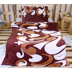 Mikroplyšové povlečení Premium 140x200+70x90 Royal Tattoo