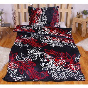 Mikroplyšové povlečení Premium 140x200+70x90 Carmen