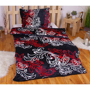 Mikroplyšové povlečení Premium 140x200+70x90 Carmen