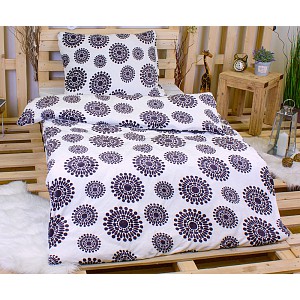 Mikroplyšové povlečení Premium 140x200+70x90 Vector