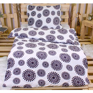 Mikroplyšové povlečení Premium 140x200+70x90 Vector