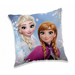 Dekorační polštářek 40x40 cm - Frozen sister blue