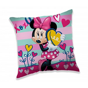 Dekorační polštářek 40x40 cm - Minnie XOXO