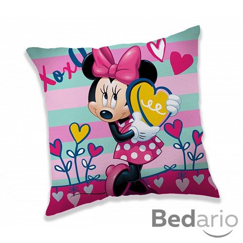 Dekorační polštářek 40x40 cm - Minnie XOXO