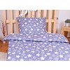 Povlečení z mikrovlákna Economy 140x200+70x90 Puntikaté hvězdy