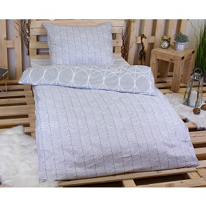 Povlečení v dárkové kazetě 140x200+70x90 Červené kroužkování