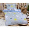 Povlečení v dárkové kazetě 140x200+70x90 Písmenkové hvězdy
