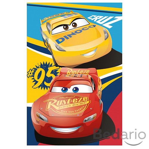 Dětská fleecová deka 100x150 Cars