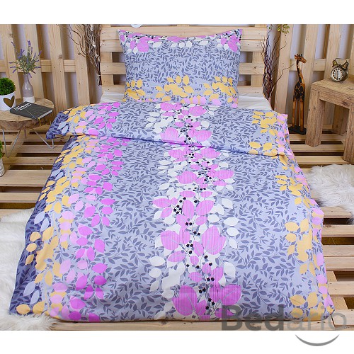 Povlečení z mikrovlákna Economy 140x200+70x90 Sladké větvičky