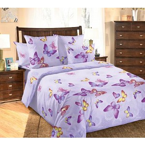 Bavlněné povlečení BUTTERFLY 220x200+2x70x90