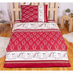 Bavlněné povlečení 140x200+70x90 Vínová variace II.