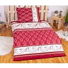 Bavlněné povlečení 140x200+70x90 Vínová variace II.
