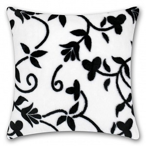 Povlak na polštářek mikroflanel 40x40 - Květinový ornament