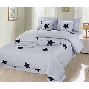 Osmidílná sada povlečení na 2 lůžka 140x200+70x90 Petit II