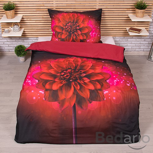 3D Povlečení 140x200+70x90 Dália