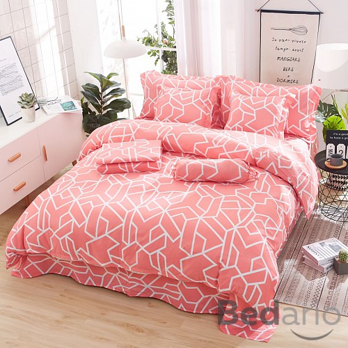 Osmidílná sada povlečení Mikrokrep 140x200+70x90 Mosaic