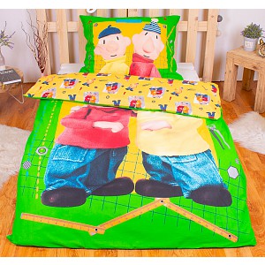 Bavlněné povlečení 140x200+70x90 Pat a Mat