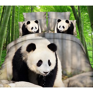 3D Povlečení 140x200+70x90 Panda