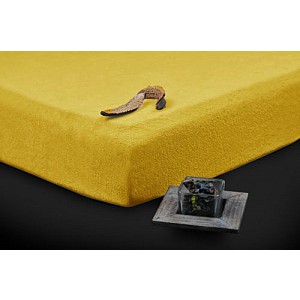 Froté prostěradlo 220x200 Premium - Písková