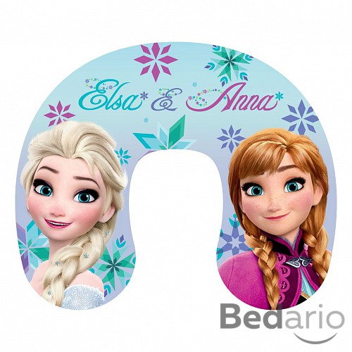 Cestovní polštářek - Frozen Elsa a Anna