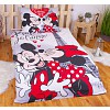 Bavlněné povlečení 140x200+70x90 Mickey & Minnie Je T'aime paris