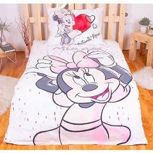 Bavlněné povlečení Minnie light colors 140x200+70x90