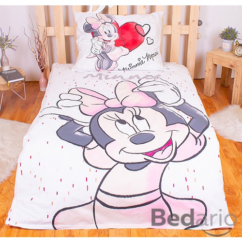 Bavlněné povlečení Minnie light colors 140x200+70x90
