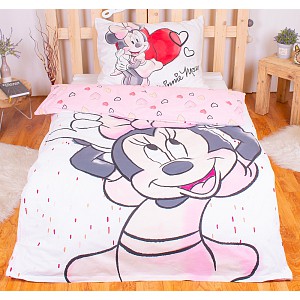 Bavlněné povlečení Minnie light colors 140x200+70x90