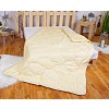 Prošívaná přikrývka ECONOMY Vanilková 140x200