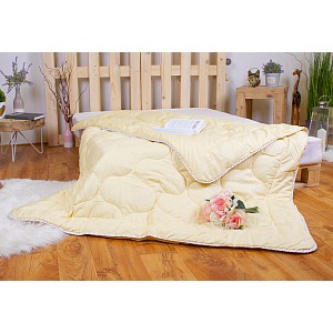 Prošívaná přikrývka ECONOMY Vanilková 140x200